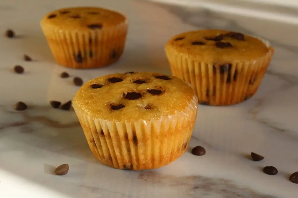 vanilla chocolate chip cupcakes