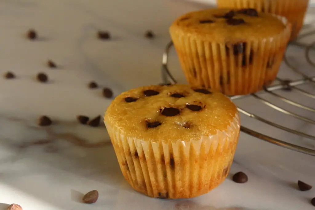 mini chocolate chip cupcakes