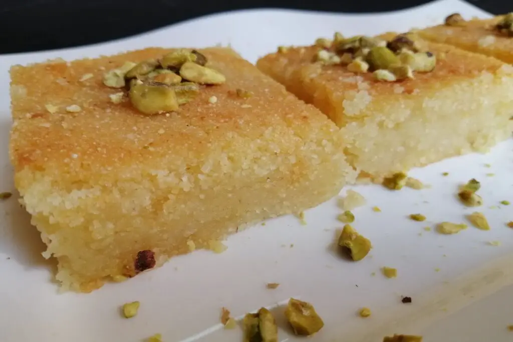 basbousa recipe with coconut