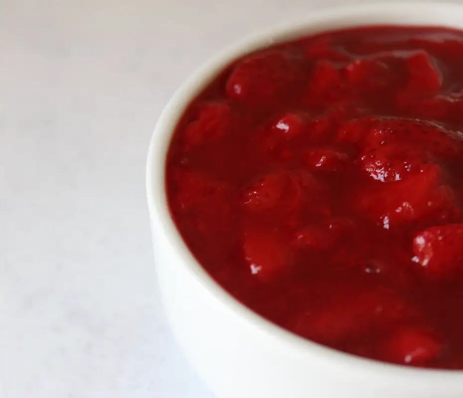 easy Strawberry sauce