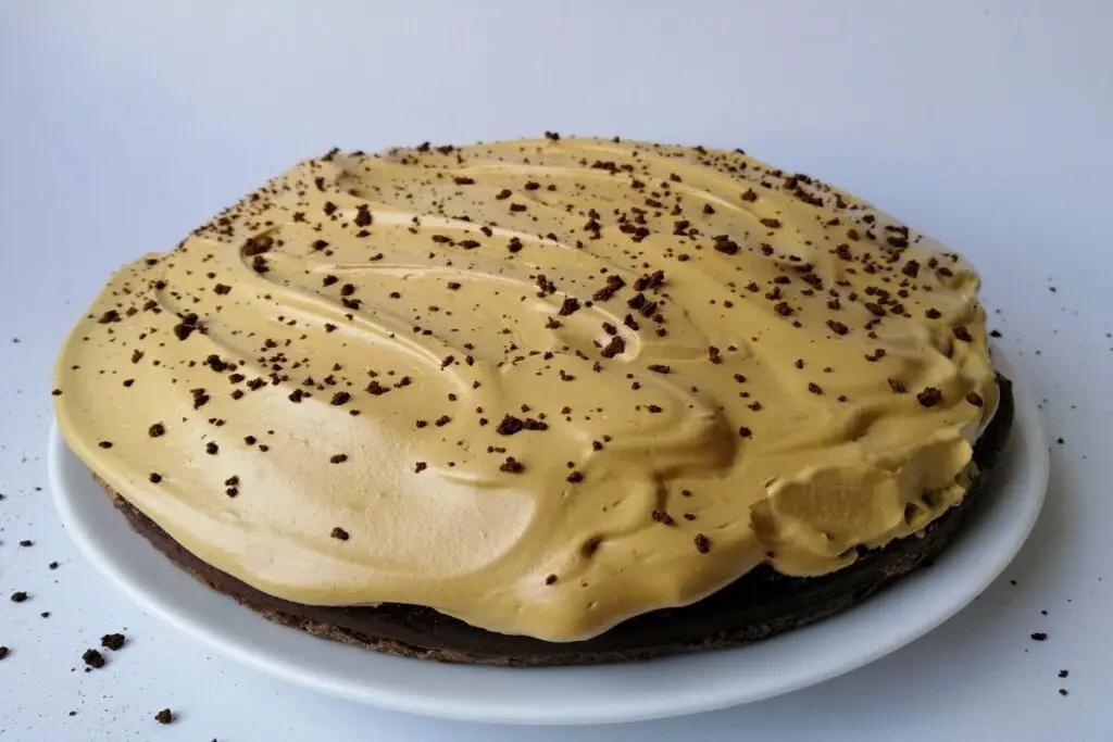 chocolate coffee birthday cake