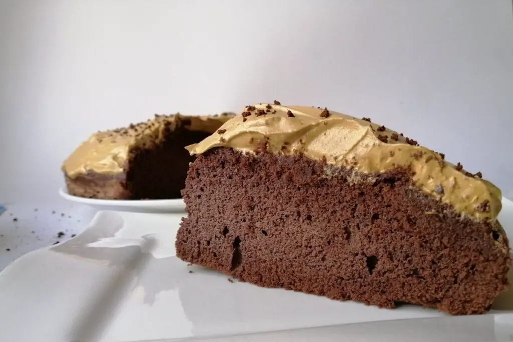 flourless chocolate and coffee cake