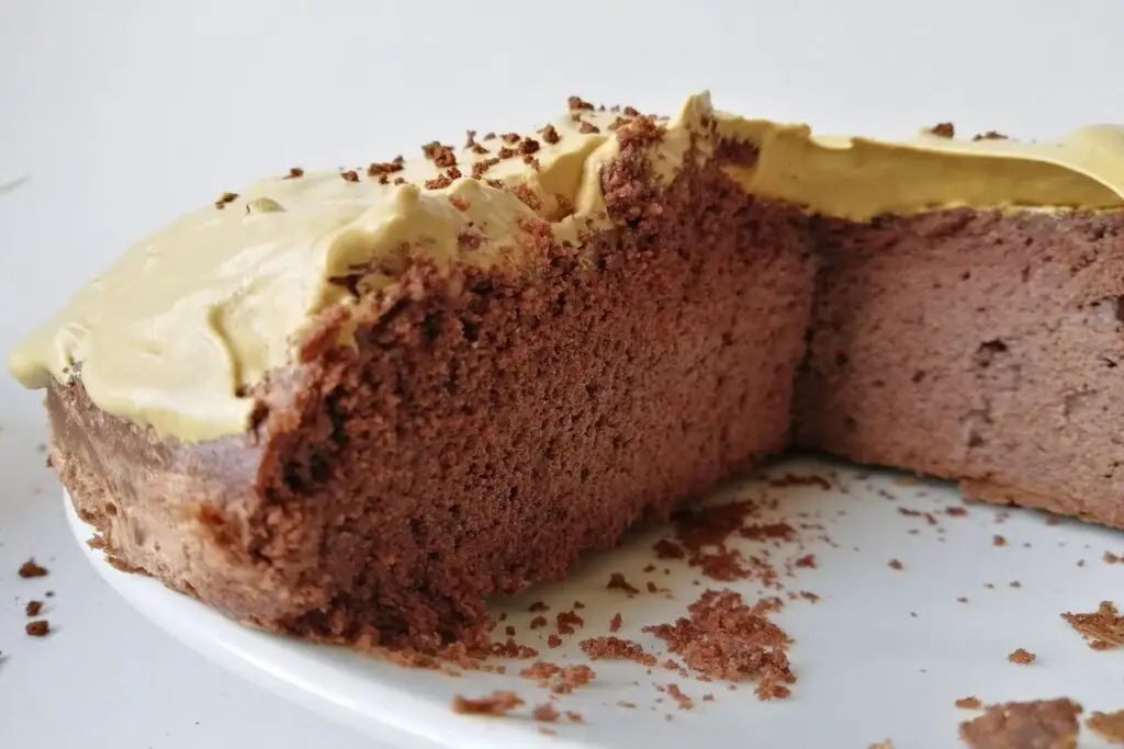 easy chocolate and coffee cake