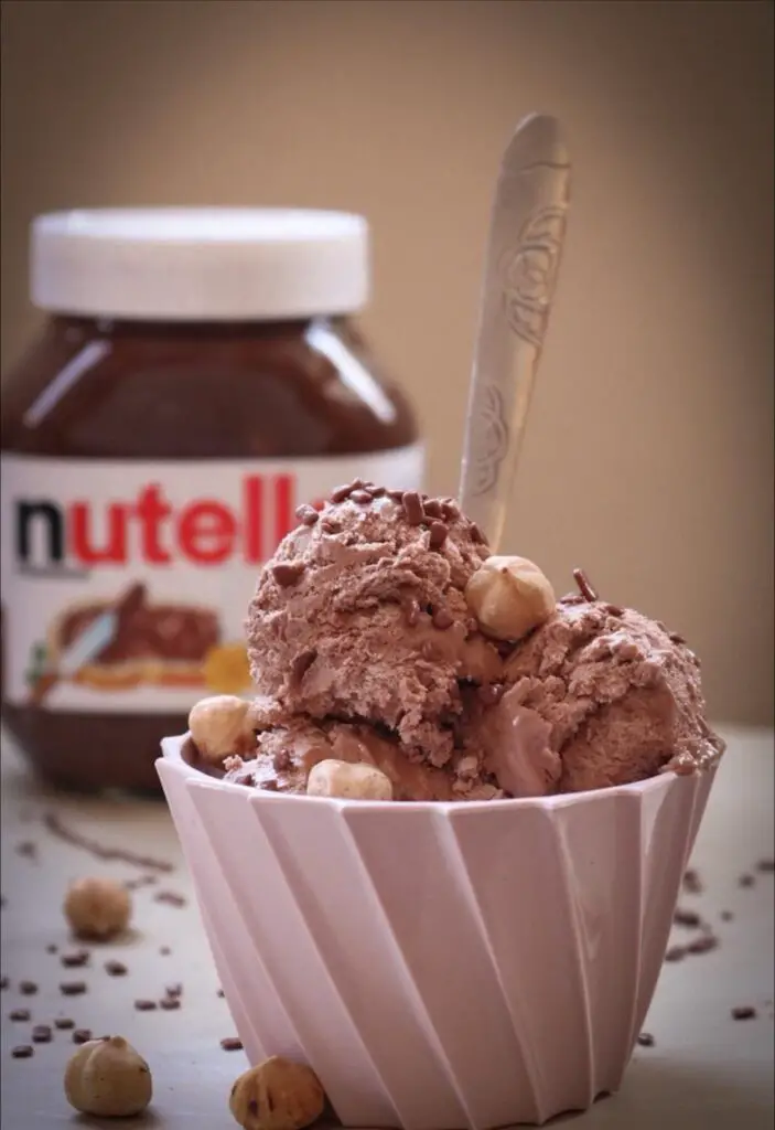 how to make a Nutella ice cream