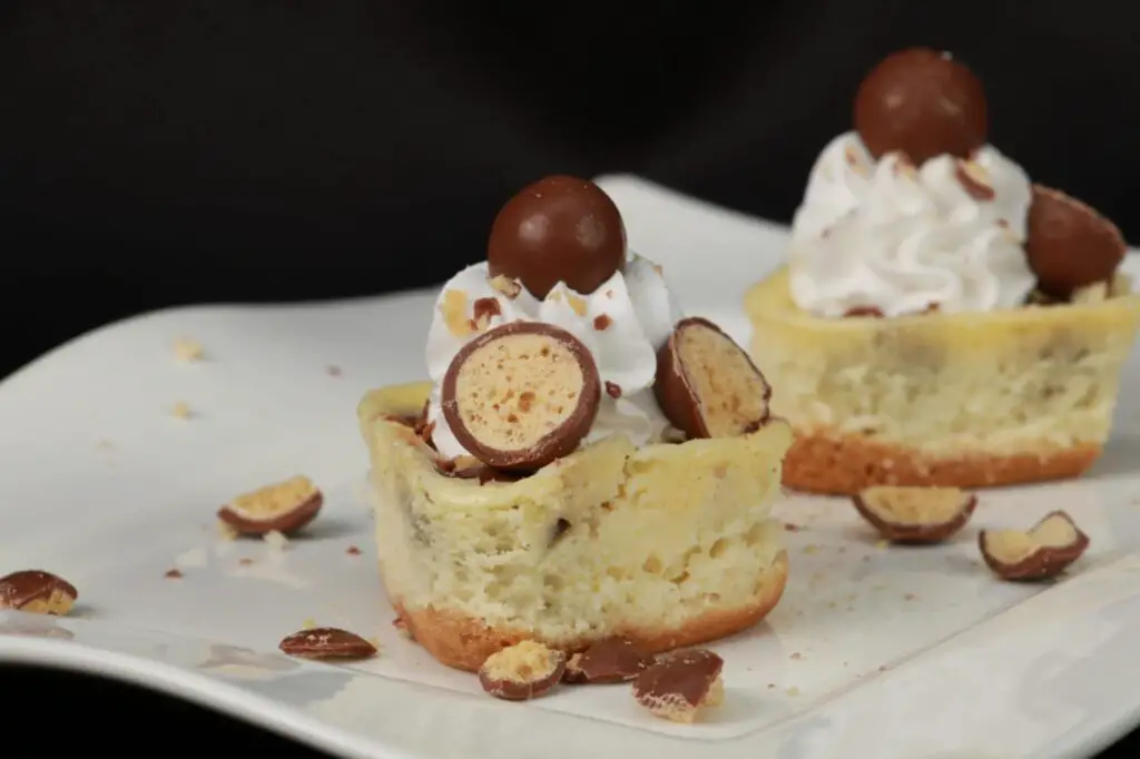 baked malteser cheesecake