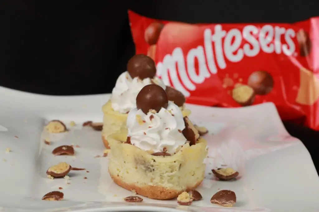 chocolate Malteser cheesecake