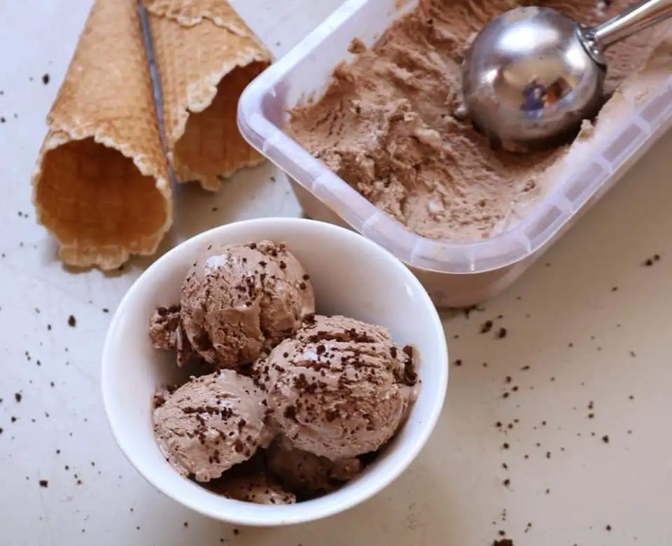 coffee ice cream recipe without ice cream maker