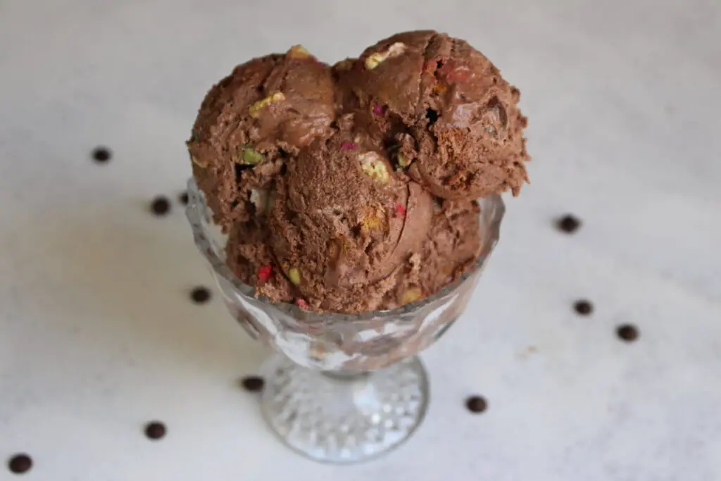 rocky road ice cream recipe without ice cream maker