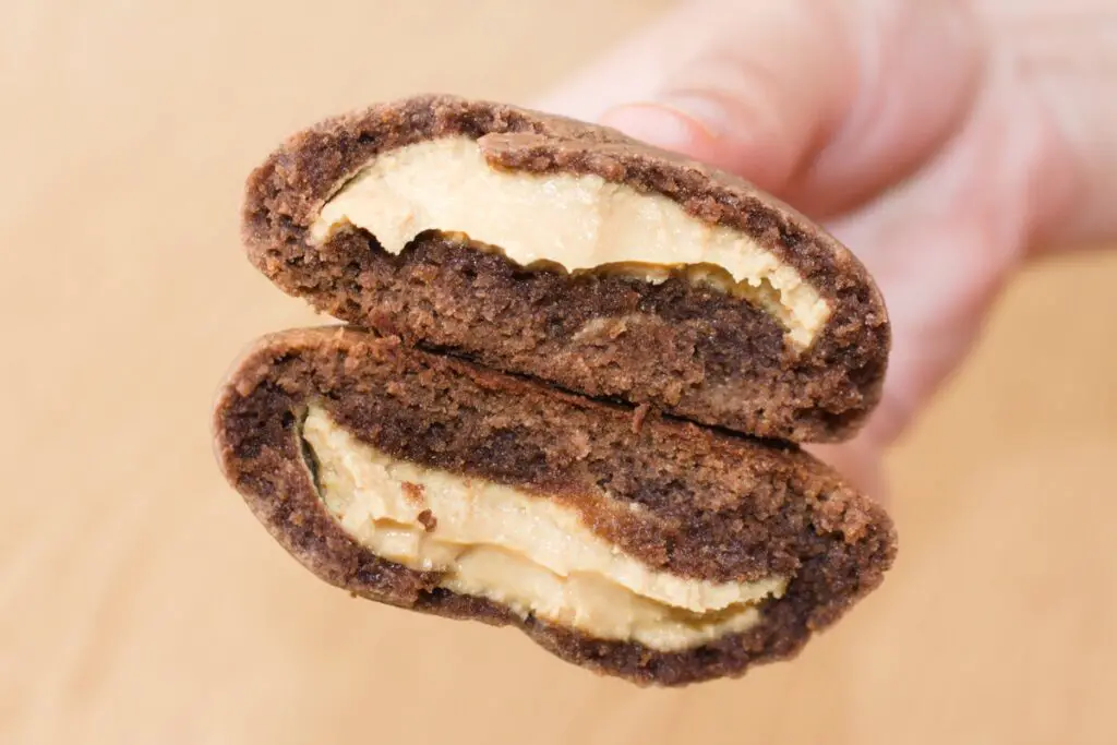 gooey chocolate peanut butter cookies