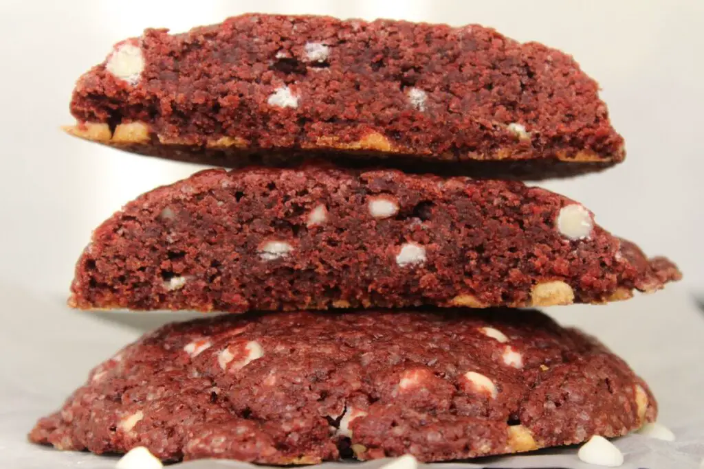 crunchy red velvet cookies recipe