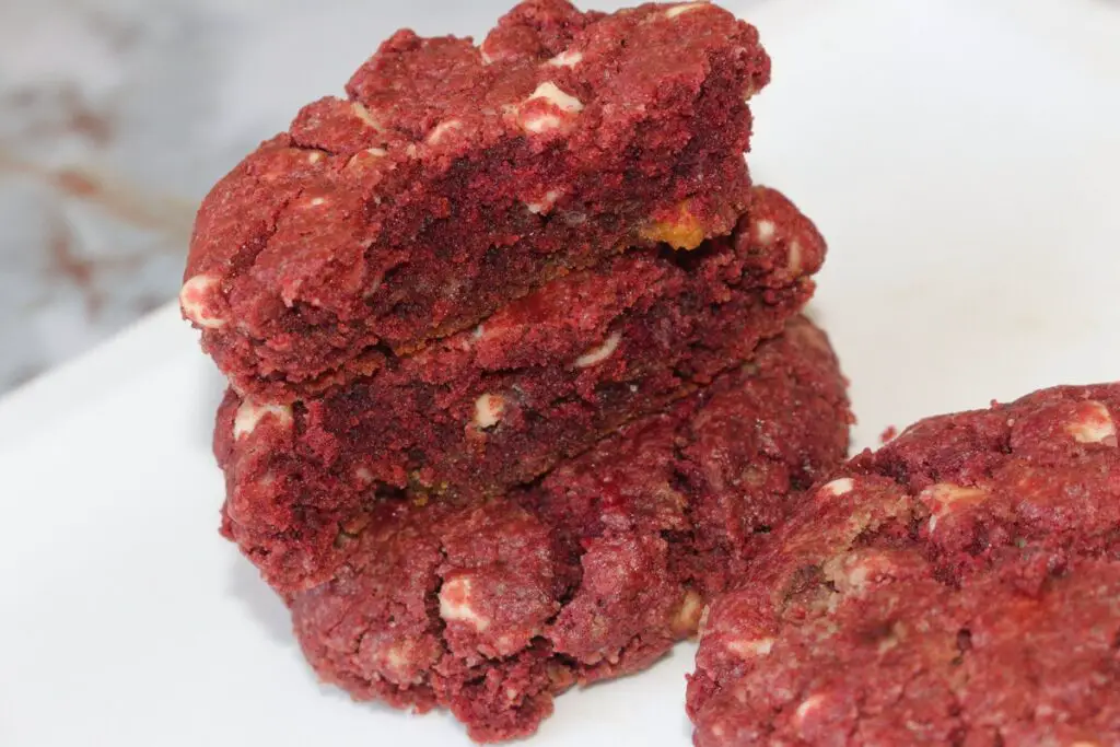 homemade red velvet cookies recipe