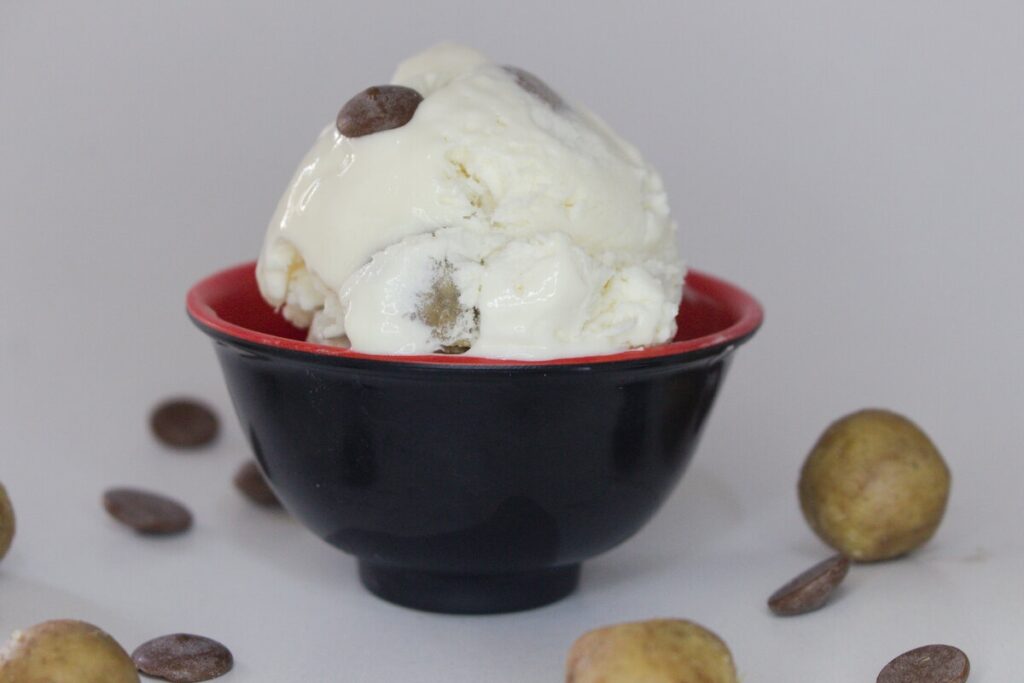 chocolate chip cookie dough ice cream