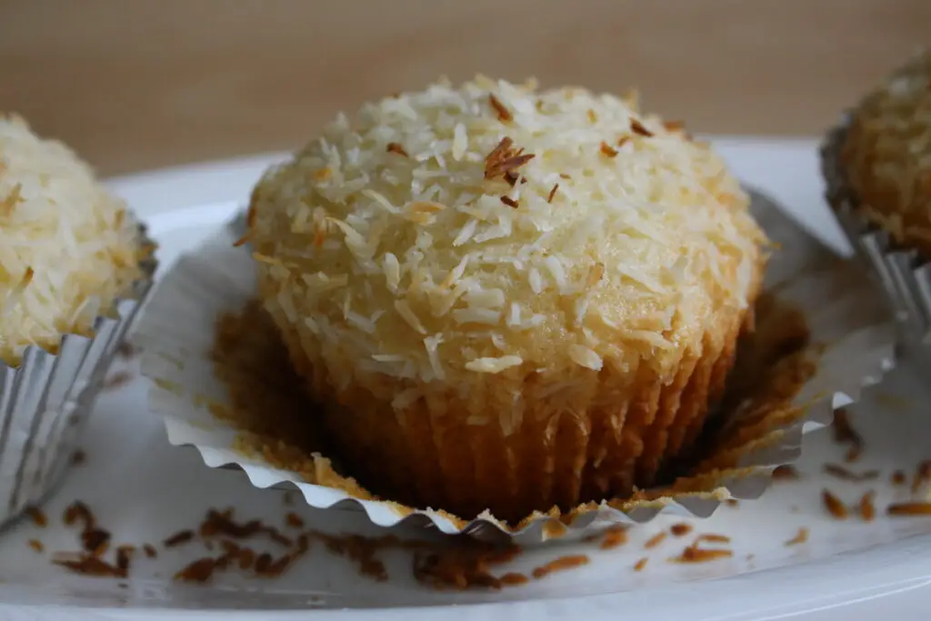 toasted coconut cupcakes