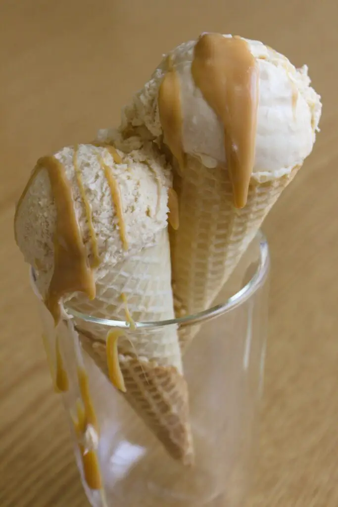 dulce de leche ice cream recipe without ice cream maker