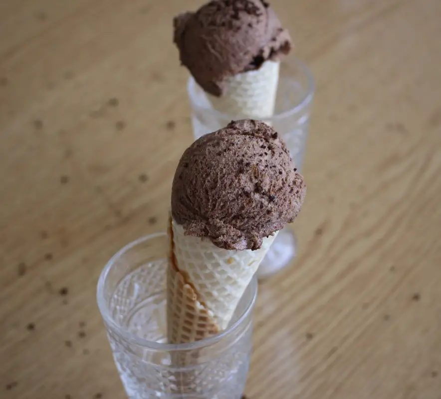 how to make mocha ice cream