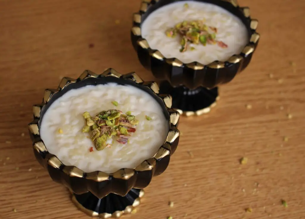 vegan rice pudding