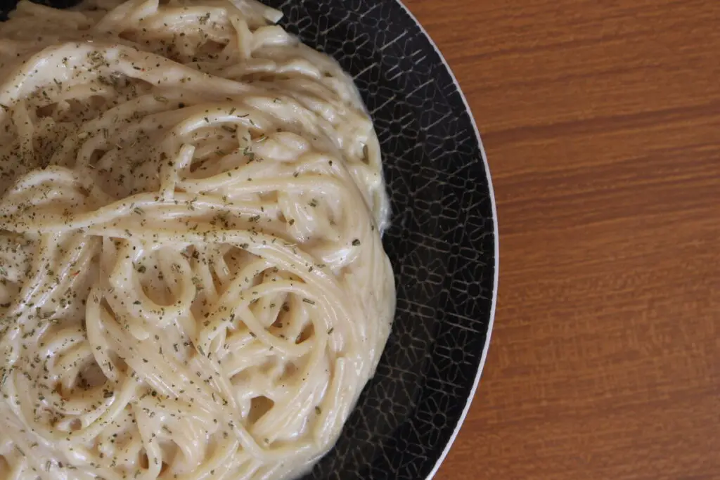 homemade creamy pasta