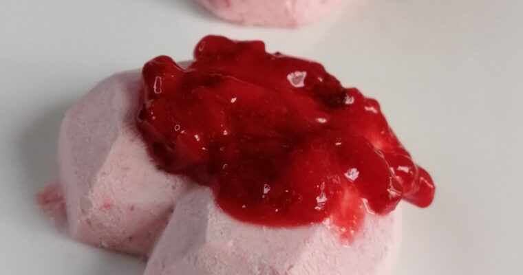 Best Italian Strawberry semifreddo