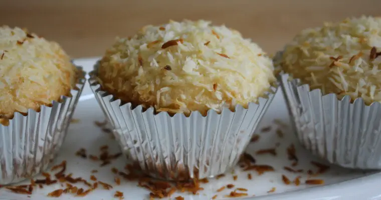 The Easiest Coconut Cupcakes