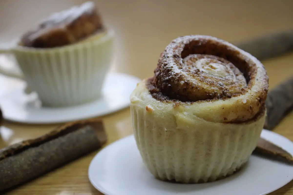 homemade cinnamon roll