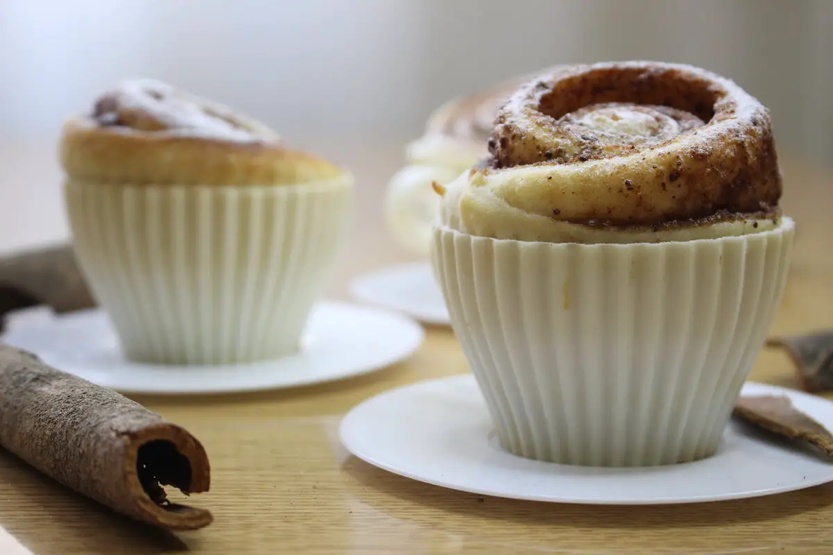 homemade cinnamon roll