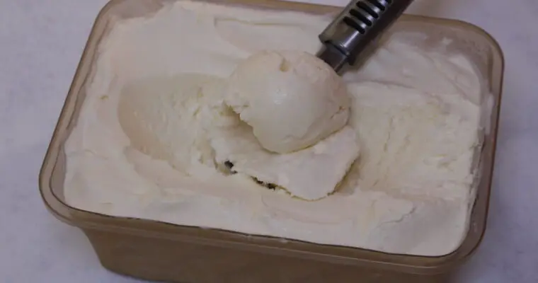 Vanilla Ice Cream Recipe