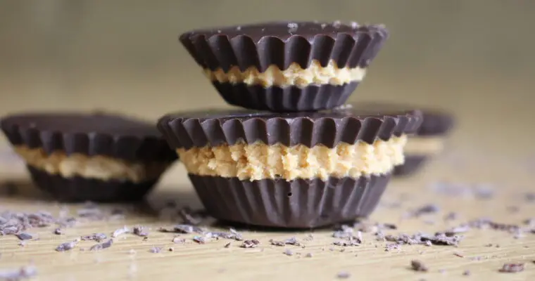 homemade peanut butter cups