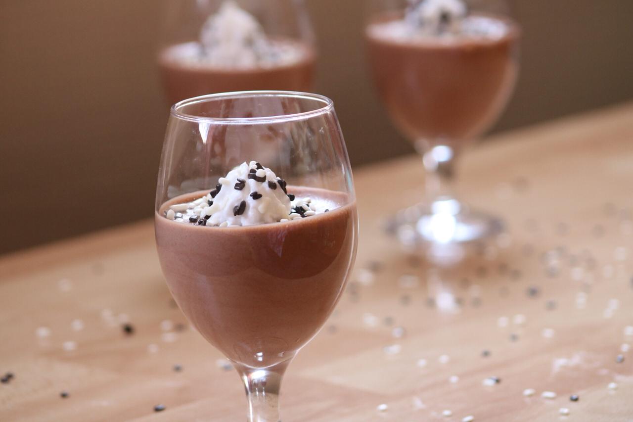 3 ingredient chocolate mousse