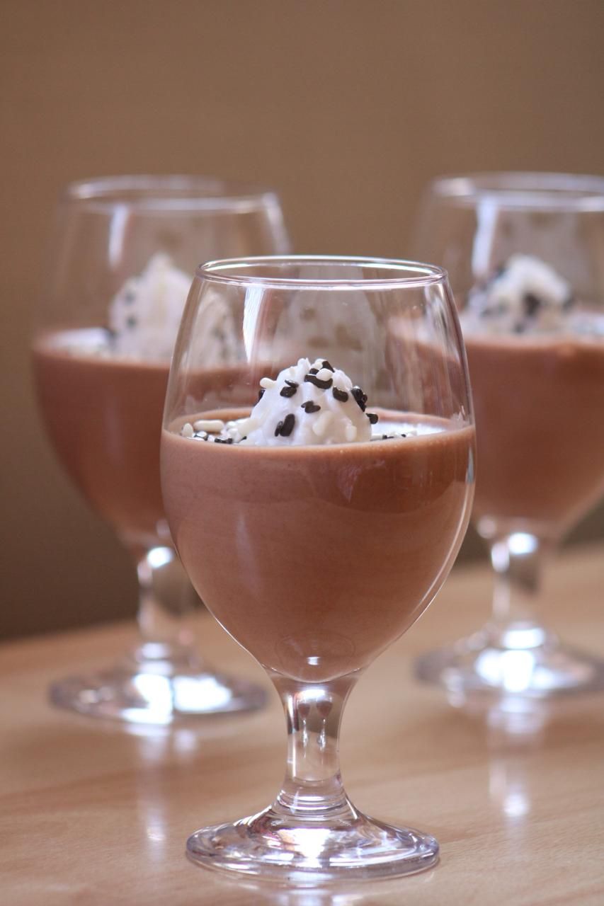 easy nutella mousse