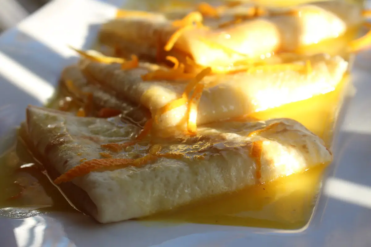 french crepe suzette