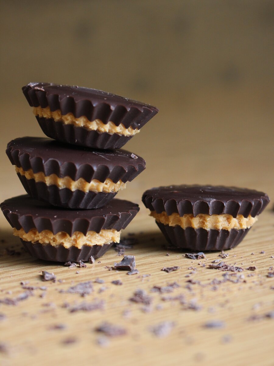 homemade peanut butter cups