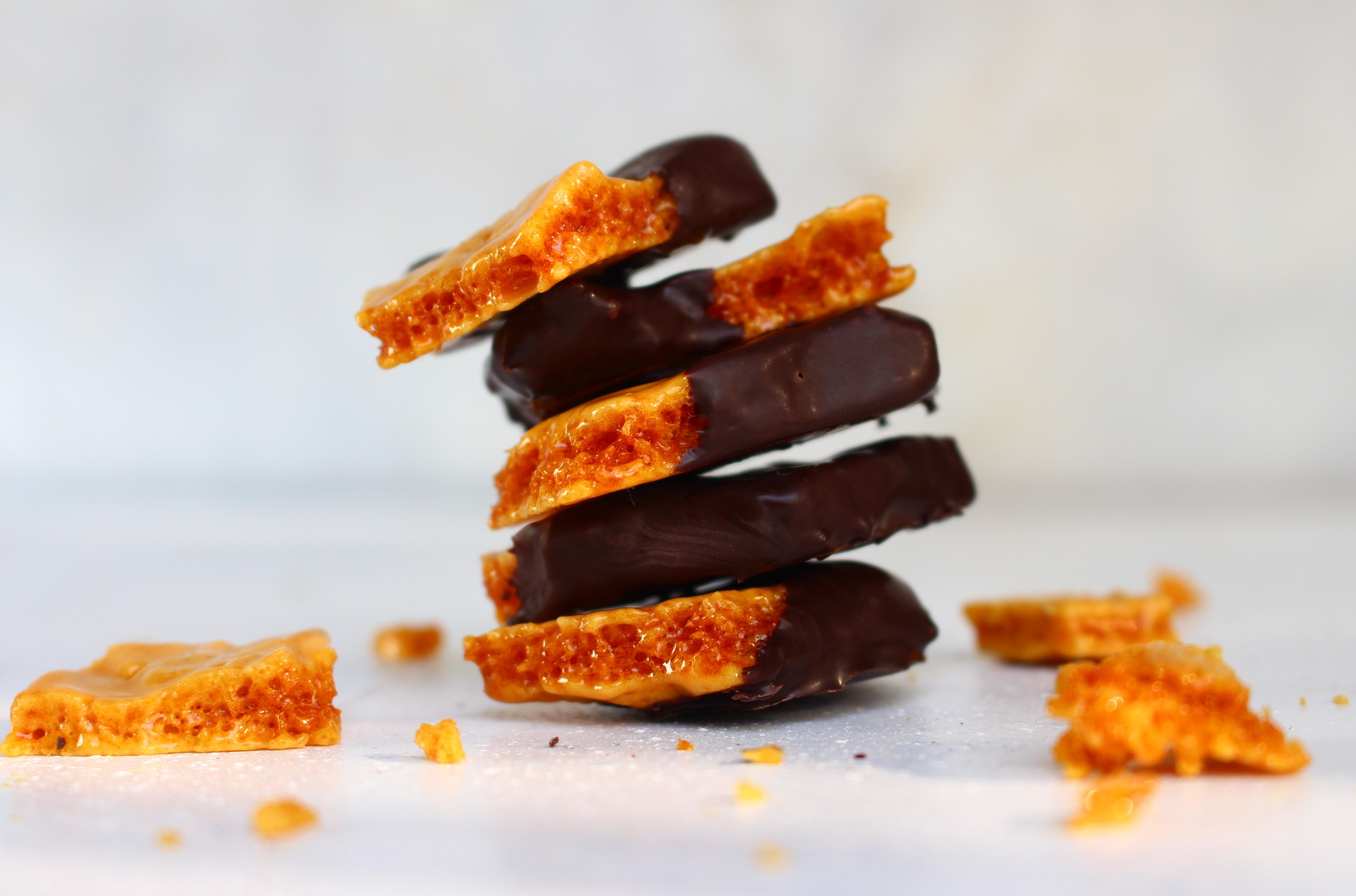 milk chocolate honeycomb