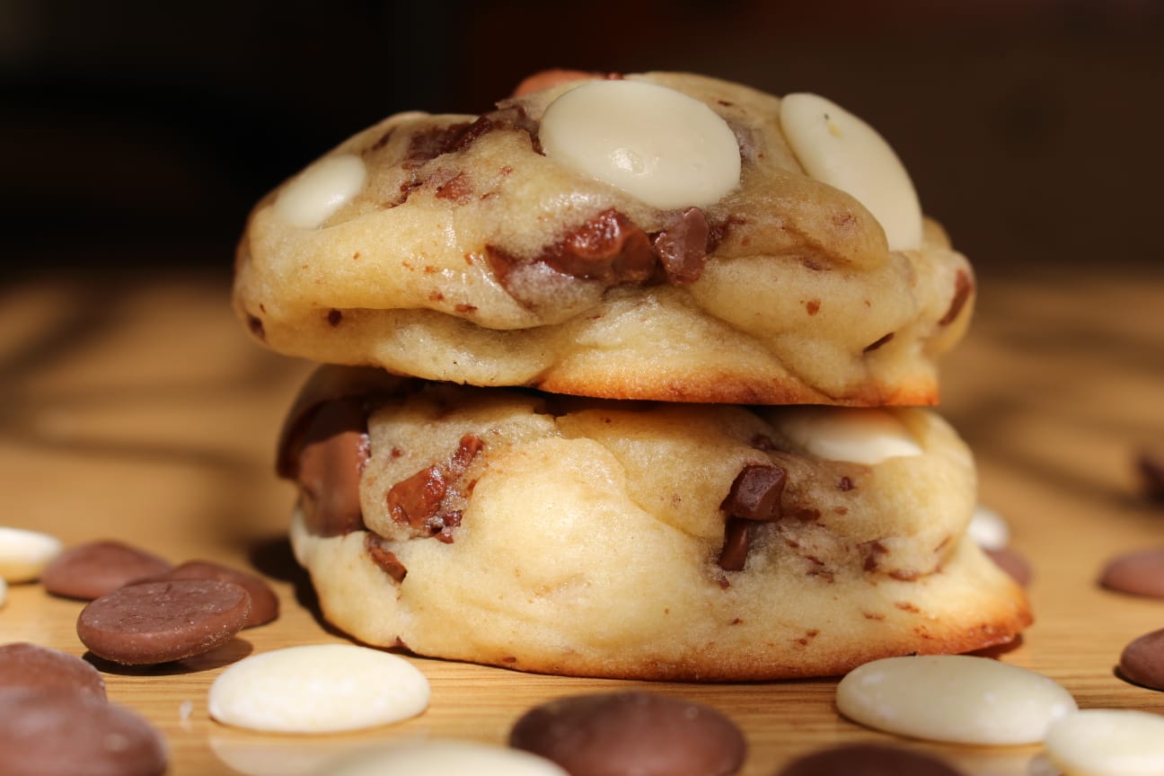 triple chocolate cookies