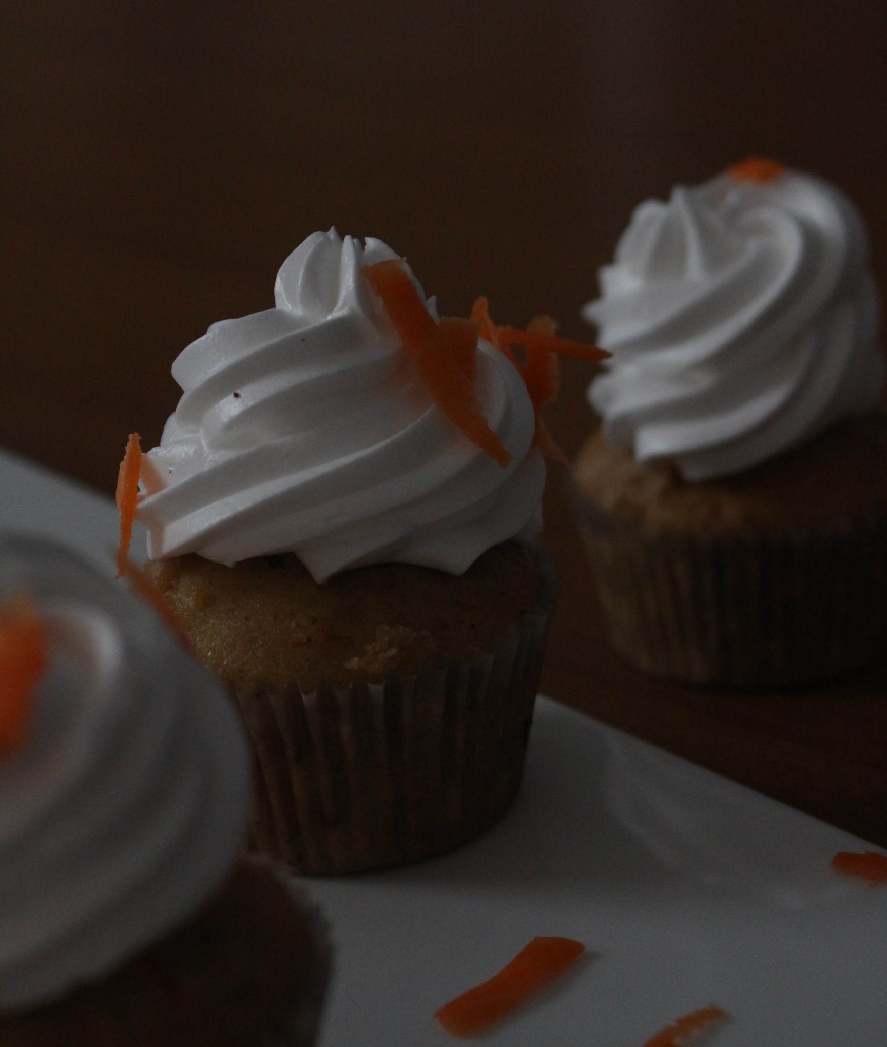 gluten free carrot cake cupcakes