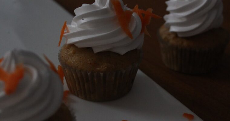 Moist Carrot Cake Cupcakes Recipe