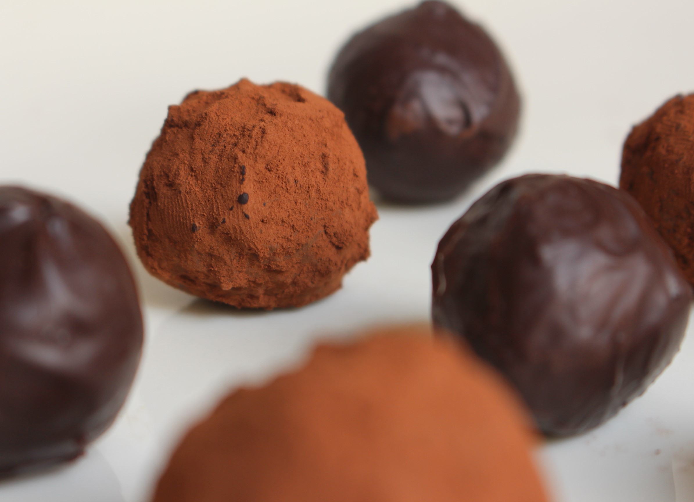 dark chocolatr truffels recipe