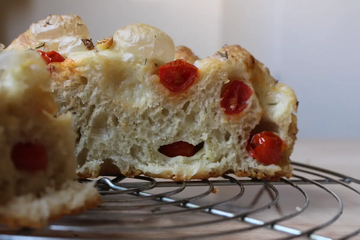 basil focaccia