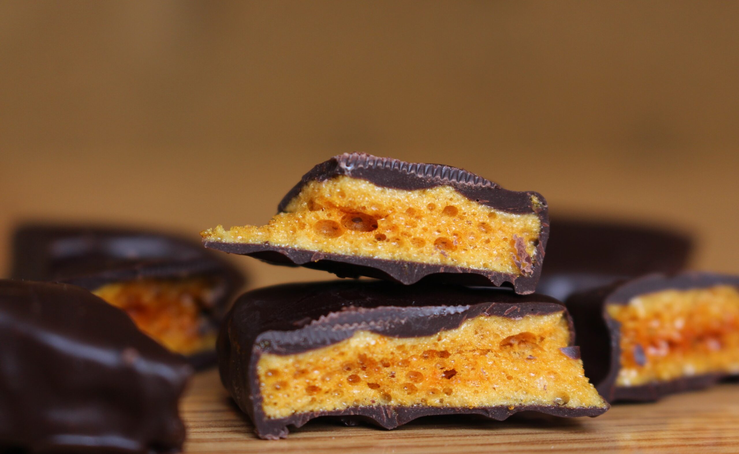 chocolate covered honeycomb