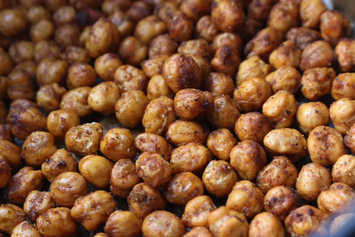 crispy chickpeas