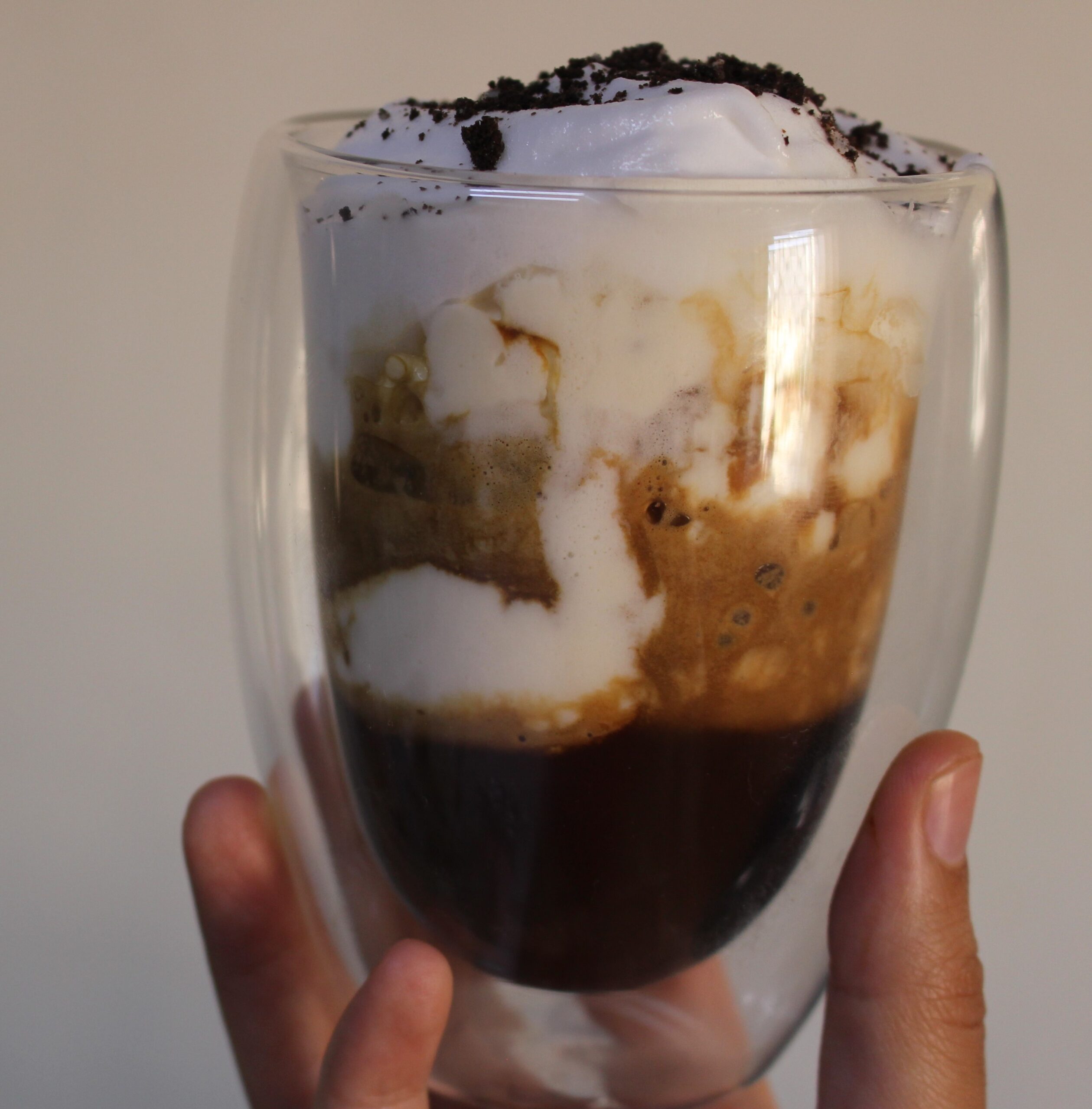 homemade affogato