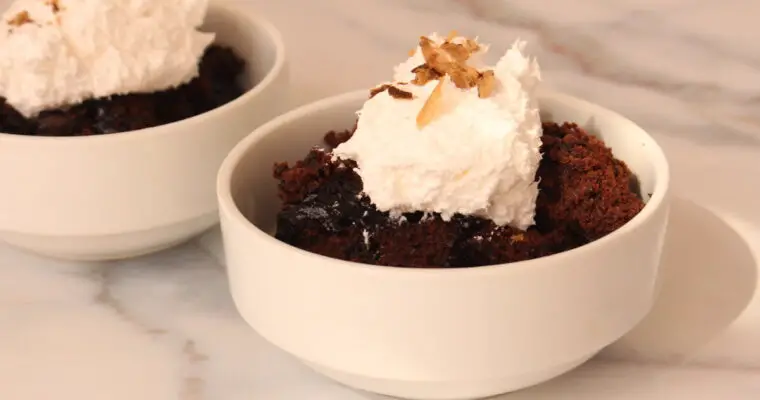 Best Hot Fudge Pudding Cake Recipe( WITHOUT EGGS)