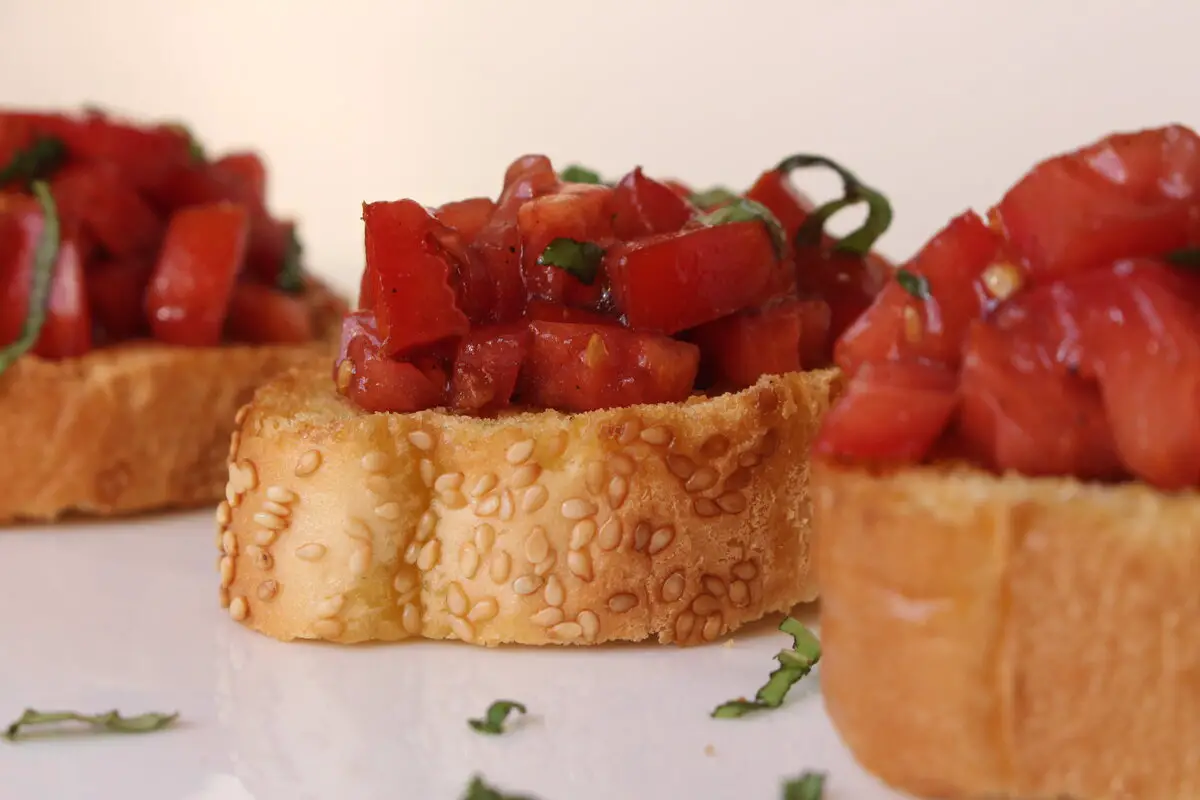 ciabatta bread bruschetta