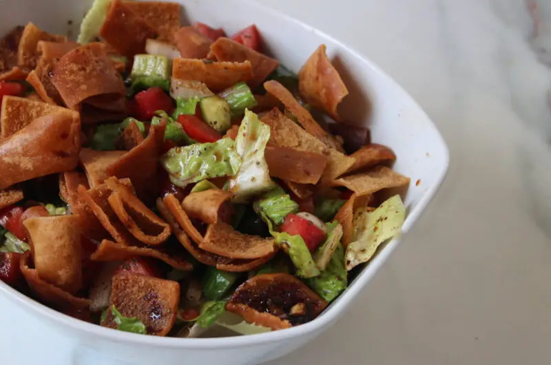 The Best Arabic Fattoush Salad Recipe Ever