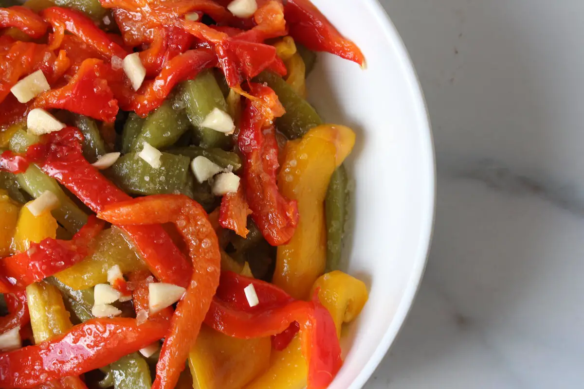 italain Roasted pepper salad