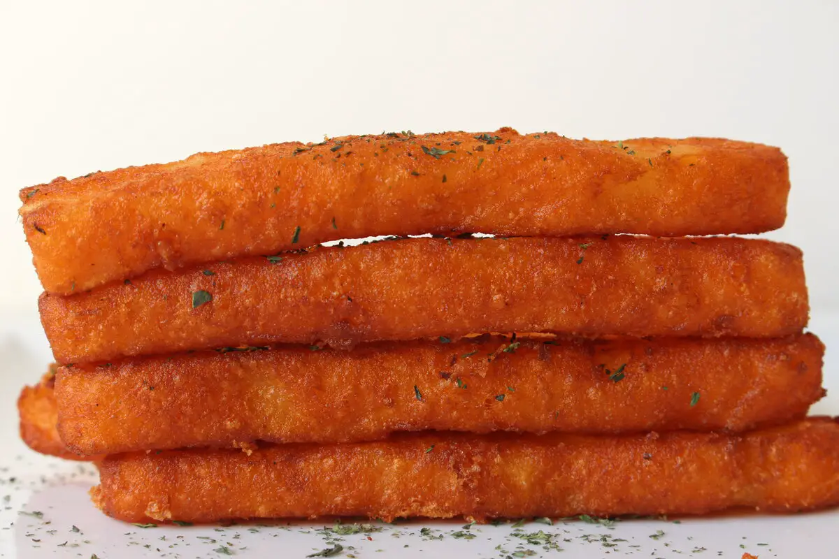 crispy potato cheese sticks