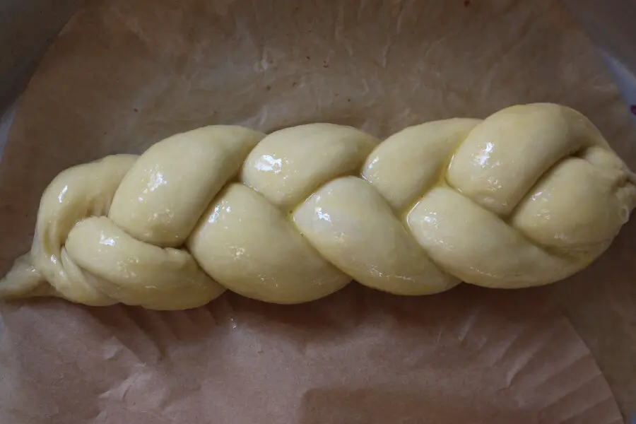 homemade challah bread