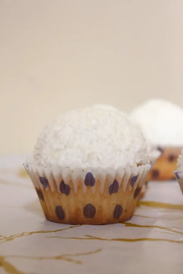 Snowball Cupcakes